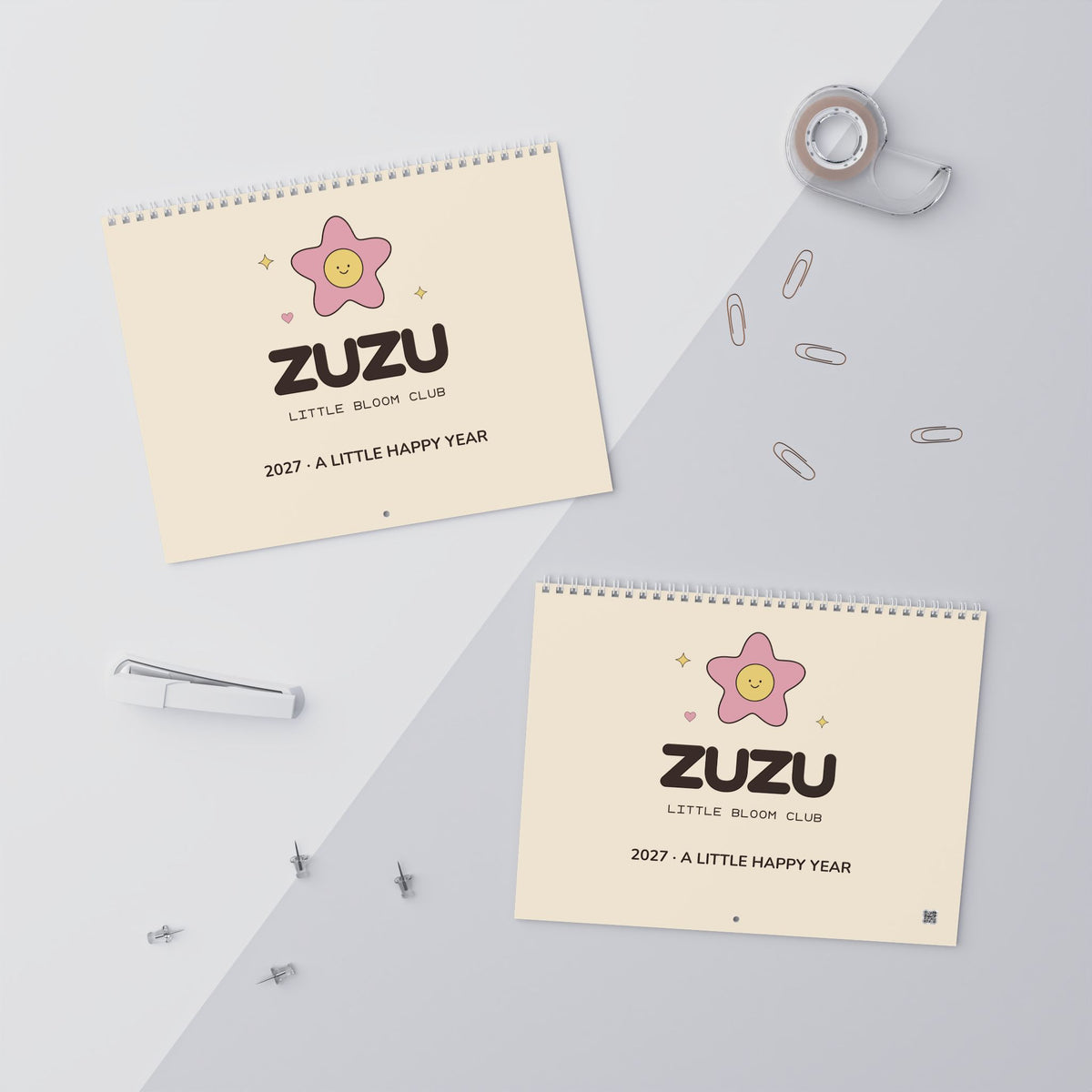 ZUZU A Little Happy Year 2027 Wall Calendar