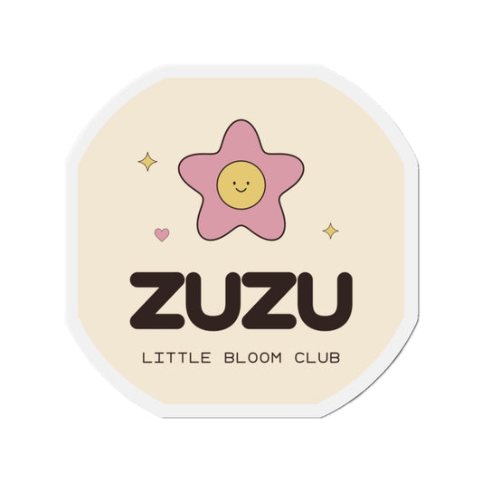 Little Bloom Club Die-Cut Magnet