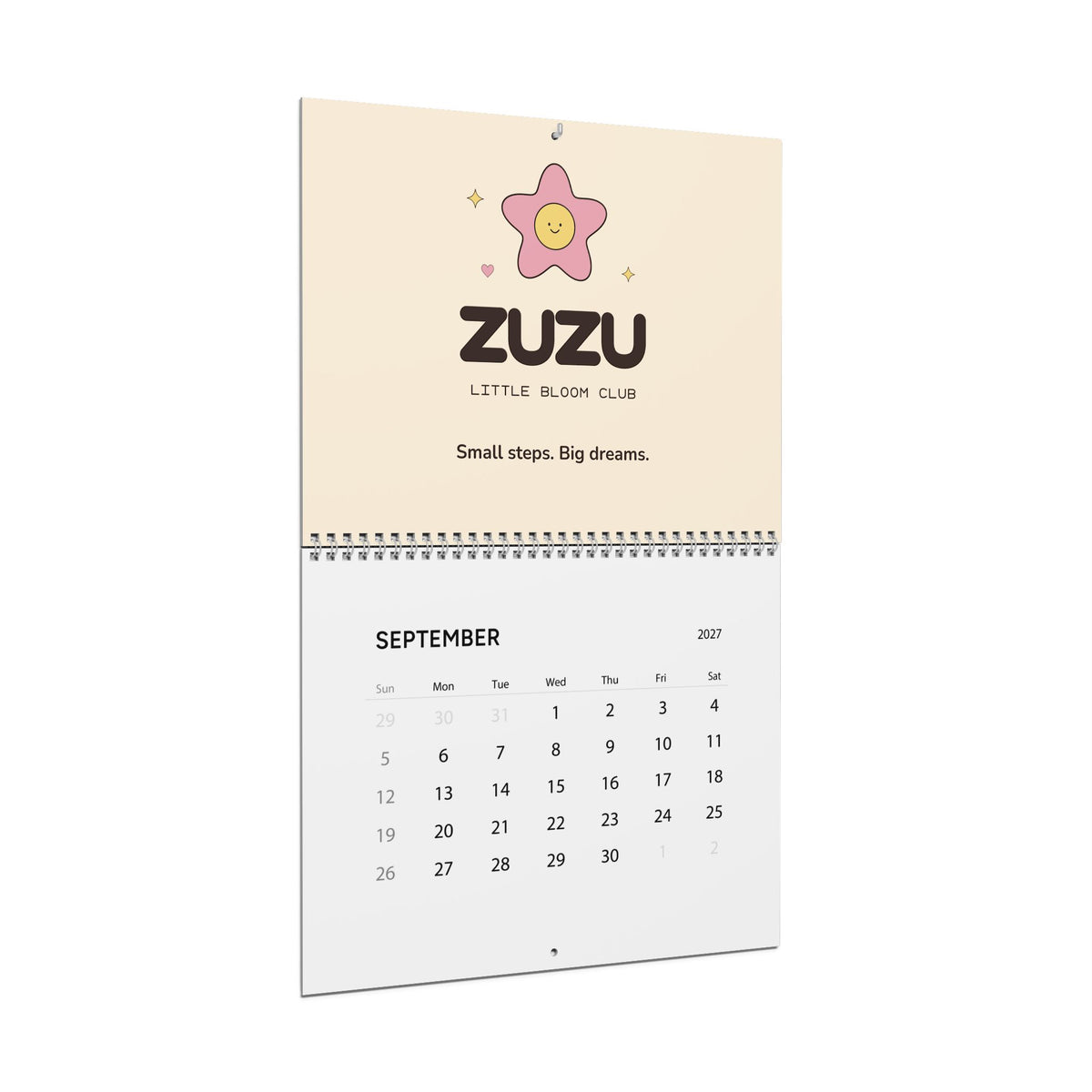ZUZU A Little Happy Year 2027 Wall Calendar