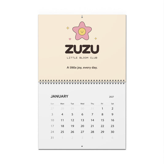 ZUZU A Little Happy Year 2027 Wall Calendar
