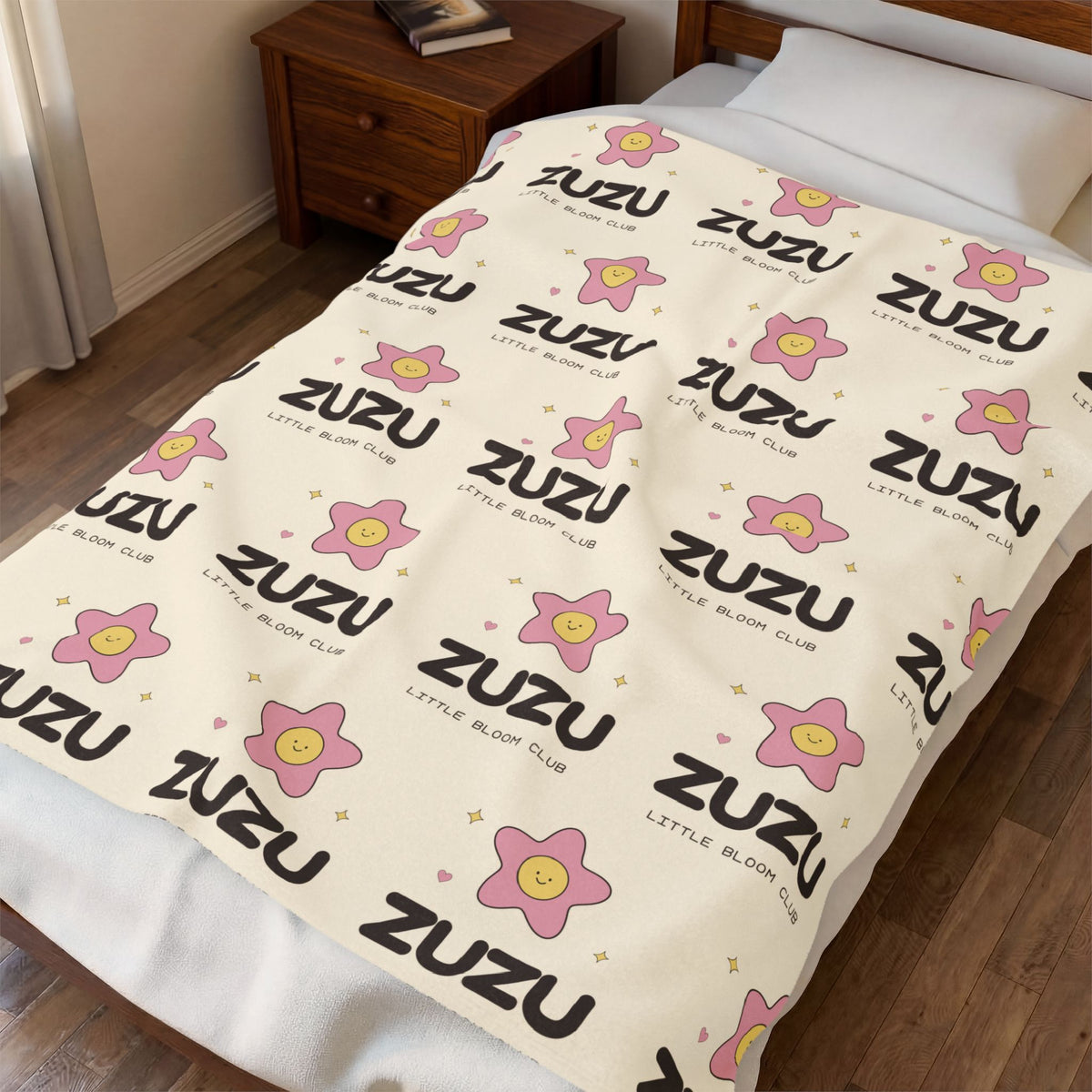 Little Bloom Club Plush Blanket